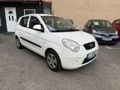 Używany Kia Picanto Attract 65 KM (47 kW) 2009 Biały Hatchback