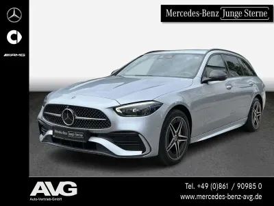 Gebraucht Mercedes C300e AMG 313 PS (230 kW) 2023 Hightechsilber Kombi