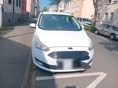 Gebraucht Ford C-MAX 125 PS (91 kW) 2015 Weiß Van / Kleinbus