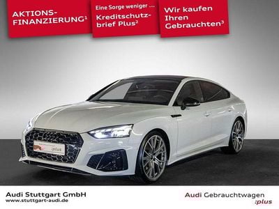 Gebraucht Audi A5 Sportback S-Line 163 PS (119 kW) 2023 Gletscherweiß metallic Kleinwagen