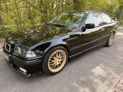 Usata BMW 323 170 CV (125 kW) 1998 Nero Coupé