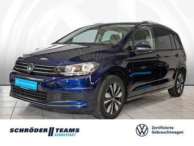 Gebraucht VW Touran Move 150 PS (110 kW) 2023 Blau Van / Kleinbus