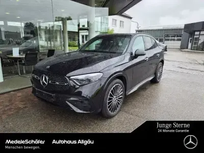 Gebraucht Mercedes GLC450 AMG 367 PS (269 kW) 2024 Lack obsidianschwarz (metallic) SUV