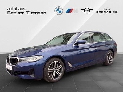 Second-hand BMW 530 Efficient Dynamics 286 CP (210 kW) 2022 Albastru Berlinǎ