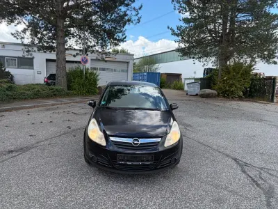 Gebraucht Opel Corsa Basis 60 PS (44 kW) 2007 Schwarz Kleinwagen