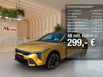 Gebraucht Kia K4 GT-Line 179 PS (131 kW) 2026 Gelb Limousine