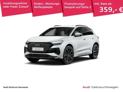 Gebraucht Audi Q4 e-tron Advanced Plus 125 kW (170 PS) 2023 Gletscherweiß metallic SUV