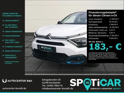 Gebraucht Citroën e-C4 Shine 100 kW (136 PS) 2022 Weiß Limousine
