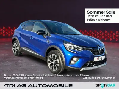 Gebraucht Renault Captur Komfort 91 PS (66 kW) 2023 Blue rqh + black gne (metallic) SUV
