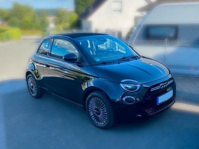Gebraucht Fiat 500e Icon 86 kW (118 PS) 2022 Schwarz Cabrio