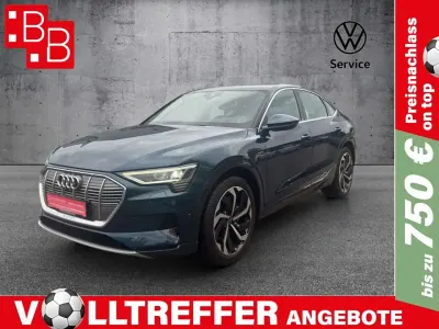 Gebraucht Audi e-tron Sportback Advanced Plus 300 kW (408 PS) 2022 Blau SUV