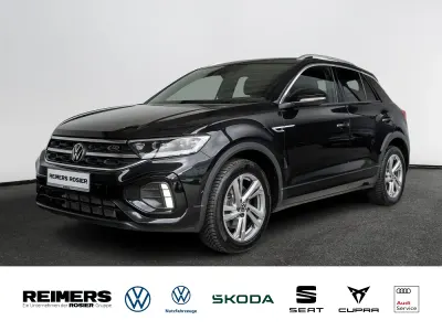 Gebraucht VW T-Roc R-line 150 PS (110 kW) 2022 Schwarz SUV