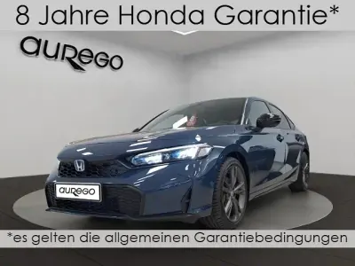 Neu Honda Civic Hybrid 184 PS (135 kW) 2026 Blau Limousine
