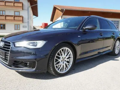 Gebraucht Audi A6 S-Line 272 PS (200 kW) 2015 Blau Kombi