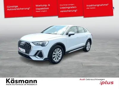 Gebraucht Audi Q3 Sportback S-Line 150 PS (110 kW) 2022 Gletscherweiß metallic SUV