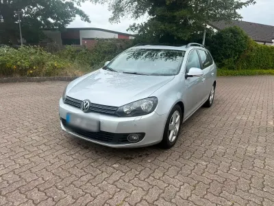 Gebraucht VW Golf VI 2010 Silber Kombi