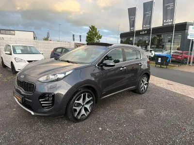 Brugt Kia Sportage GT-Line 185 HK (136 kW) 2016 Grå SUV