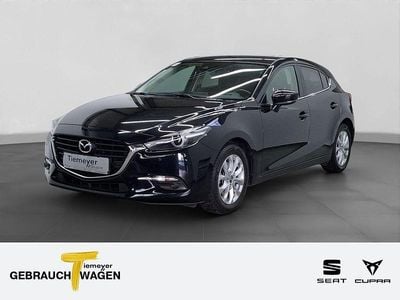 Gebraucht Mazda 3 Sports-Line 120 PS (88 kW) 2017 Schwarz Limousine