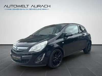 Gebraucht Opel Corsa 86 PS (63 kW) 2011 Schwarz Kleinwagen