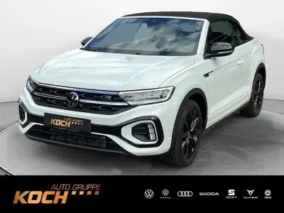 Gebraucht VW T-Roc Cabriolet R-line 150 PS (110 kW) 2024 Weiß Cabrio