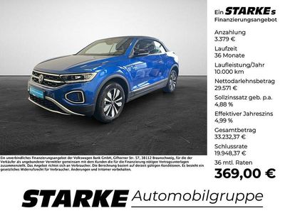Usata VW T-Roc Cabriolet Goal 150 CV (110 kW) 2025 Blu Cabrio