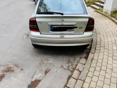 Gebraucht Opel Astra 84 PS (61 kW) 2003 Grau Kleinwagen