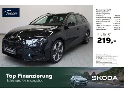 Neu Skoda Octavia RS 265 PS (194 kW) 2025 Schwarz Kombi
