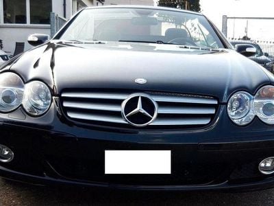 Usata Mercedes SL350 272 CV (200 kW) 2007 Nero Cabrio