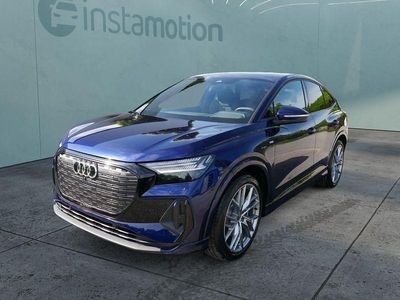 Gebraucht Audi Q4 Sportback e-tron 219 kW (299 PS) 2023 Blau SUV