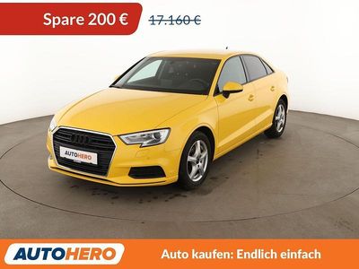Gebraucht Audi A3 Comfort 116 PS (85 kW) 2019 Gelb Limousine