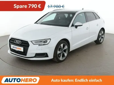 Gebraucht Audi A3 Design 116 PS (85 kW) 2018 Weiß Limousine