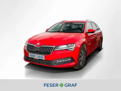 Gebraucht Skoda Superb Style 150 PS (110 kW) 2022 Rot Kombi