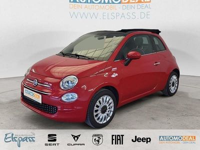 Gebraucht Fiat 500C Lounge 69 PS (50 kW) 2020 Passione rot) (rot Cabrio