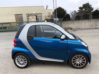 Begagnad Smart ForTwo Coupé Passion 75 HK (55 kW) 2009 Blå Sportkupé