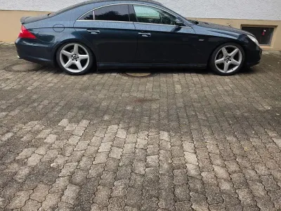 Gebraucht Mercedes CLS350 292 PS (214 kW) 2008 Blau Coupé
