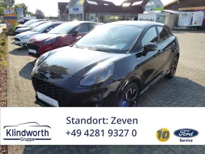 Gebraucht Ford Puma ST-Line X 125 PS (91 kW) 2020 Schwarz SUV