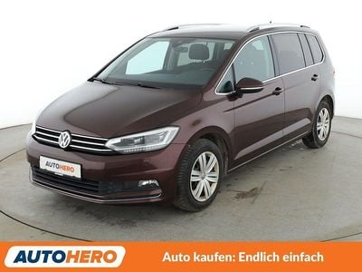 Gebraucht VW Touran Highline 150 PS (110 kW) 2019 Violet Van / Kleinbus