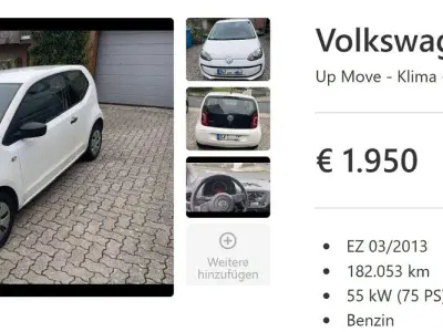 Gebraucht VW up!