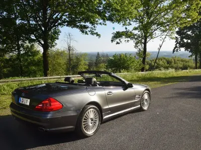 Gebraucht Mercedes SL500 AMG 306 PS (225 kW) 2005 Grau Cabrio