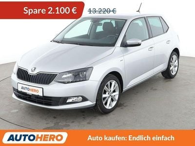 Silber Gebraucht 2018 Skoda Fabia Clever Limousine | 11.120 € (Fairer Preis)