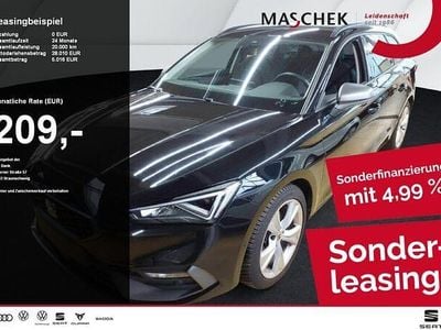 Midnight schwarz Gebraucht 2024 Seat Leon ST FR Kombi | 26.840 € (Fairer Preis)