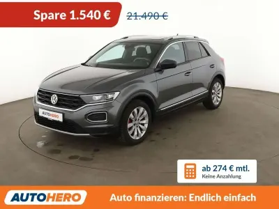 Second-hand VW T-Roc Sportline 190 CP (139 kW) 2018 Gri SUV