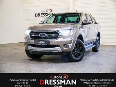 Gebraucht Ford Ranger Limited 212 PS (155 kW) 2021 Pyritsilber metallic Pickup