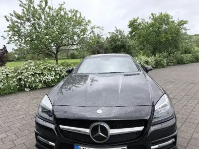 Używany Mercedes SLK250 204 KM (150 kW) 2014 Czarny Kabriolet