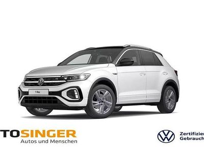Pure white Gebraucht 2023 VW T-Roc R-line SUV | 22.180 € (Etwas zu teuer)