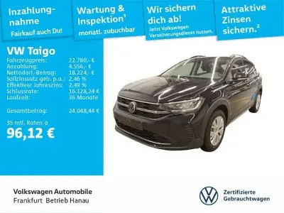 Gebraucht VW Taigo Goal 116 PS (85 kW) 2025 Schwarz SUV
