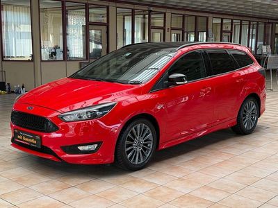 Second-hand Ford Focus ST-Line 182 CP (133 kW) 2018 Roșu Break