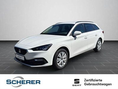 Begagnad Seat Leon Style 150 HK (110 kW) 2024 Vit Sedan