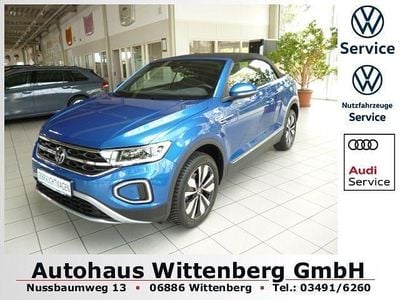 Usado VW T-Roc Cabriolet Move 150 HP (110 kW) 2024 Azul Cabrios