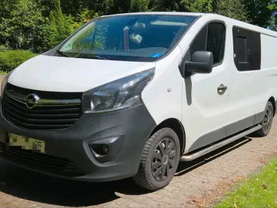 Gebraucht Opel Vivaro 90 PS (66 kW) 2018 Weiß Van / Kleinbus